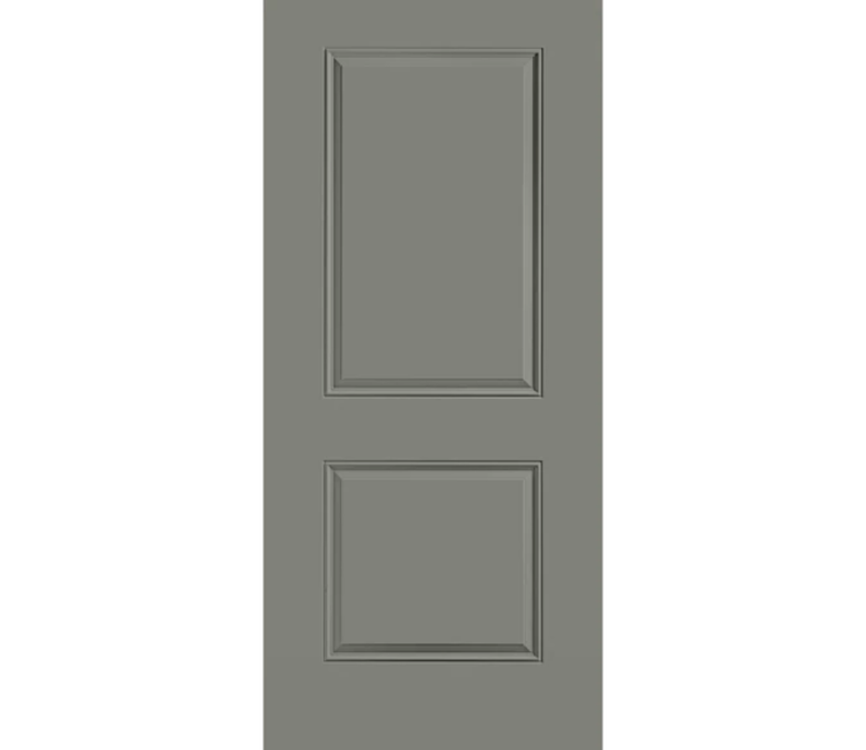 Kennewick 2 Panel Square Steel Entry Door