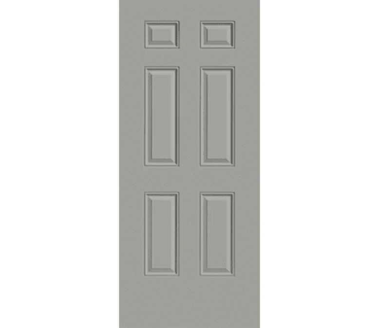 Kennewick 6 Panel Steel Entry Door