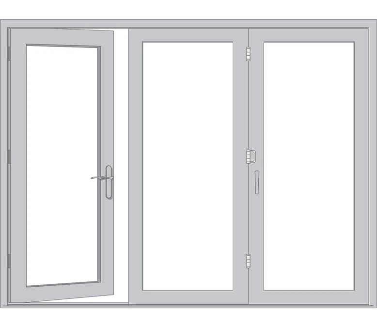 Kennewick Pella Architect Reserve Series Contemporary Bifold Patio Door